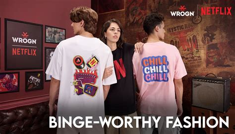 Buy Trendy Netflix T Shirts Online | Upto 30% Off | Wrogn