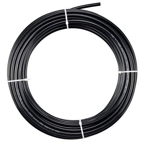 TAILONZ PNEUMATIC Air Line DOT 1/4 inch od Black Pneumatic Nylon Tube ...