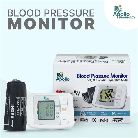 Apollo Pharmacy Blood Pressure Monitor AP/BP-01, 1 Count Price, Uses ...