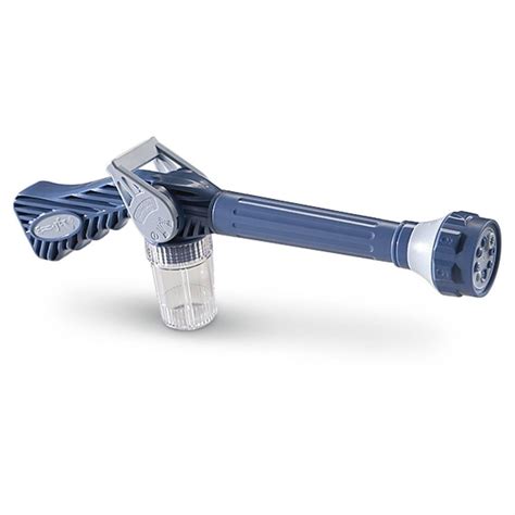 Flomaster EZ Jet Cannon 8-in-1 Turbo Water Spray Gun (Blue) (WSR01042 ...