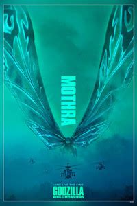 Godzilla: King Of The Monsters Kyle Chandler Vera Farmiga Mothra Matte ...