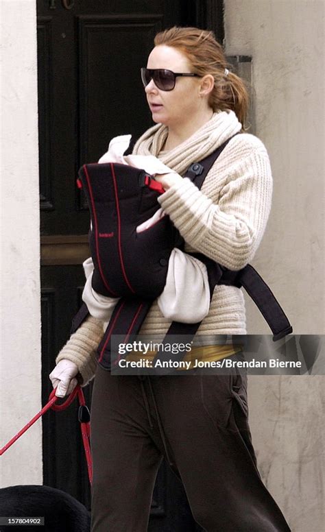 Stella Mccartney & Baby Miller Alasdhair James Willis Go For A Stroll ...