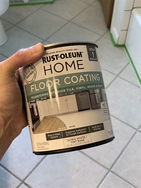 Rust Oleum Floor Paint Tile