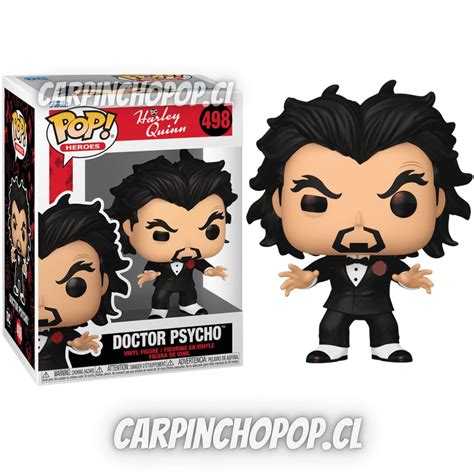 FUNKO POP DC COMICS HARLEY QUINN - DOCTOR PSYCHO 498 - CarpinchoPop