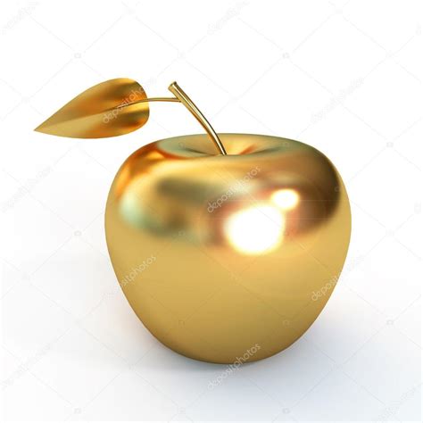 金苹果 — 图库照片©kharlamova_lv＃17830443