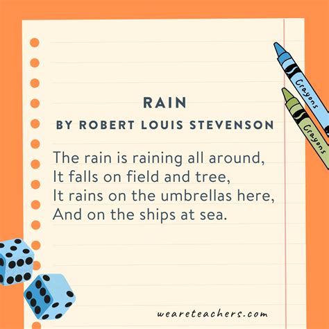 Poem Of Rain
