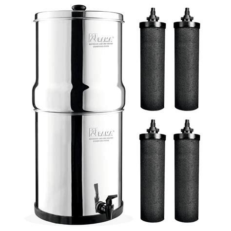 RAMA Gravity Water Filter, 12 Litre Storage (24 Litre Total Capacity ...
