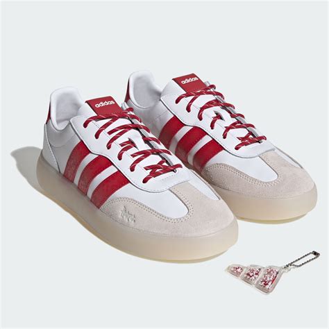 adidas NEBRASKA CORNHUSKERS BARREDA DECODE SHOES - White | Free ...