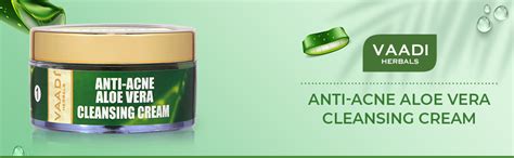 Buy Vaadi Herbals Anti Acne Aloe Vera Cleansing Cream, 50g Online at ...