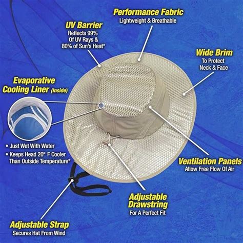 Cooling Hat - Unisex Cool Hats for Men and Women – Smiledrive.in