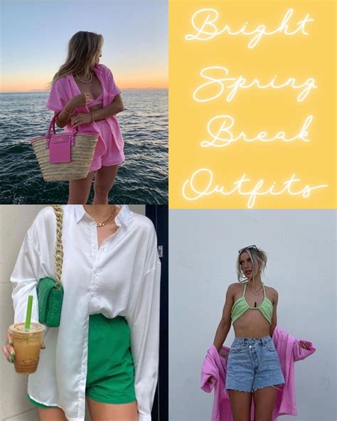 19 Perfect Spring Break Outfits For Your Beach Getaway - ljanestyle