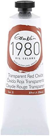 Gamblin 1980 Oil Trans Red Oxide 37Ml : Amazon.in: Home & Kitchen