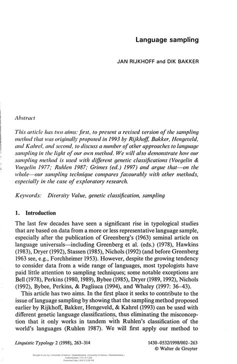 Image result for Language Sampling