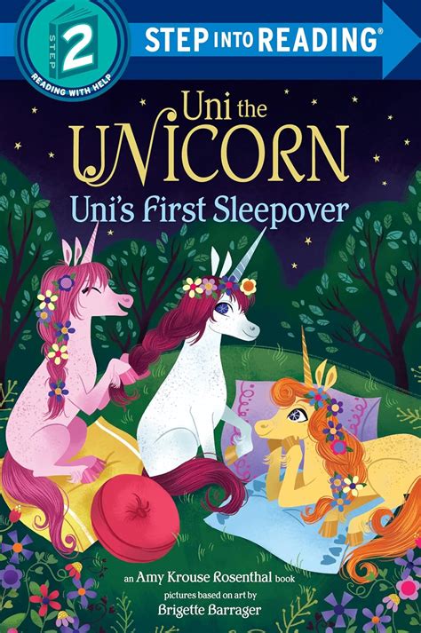 Uni the Unicorn Uni's First Sleepover (Step into Reading) : Rosenthal ...