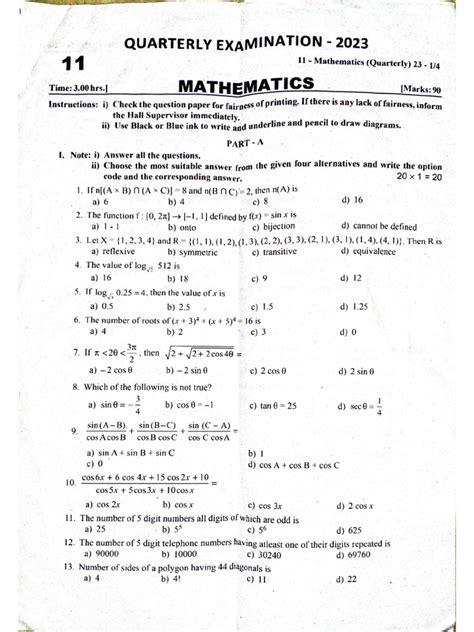 Image result for Math Question Paper