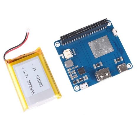 Buy Li-Poly Battery HAT for Raspberry Pi - 3000mAh Li-Poly Battery ...
