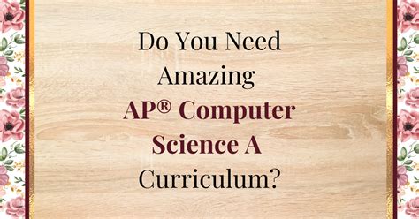 Image result for AP Computer Science Curriculum