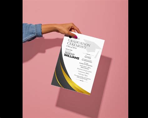 Image result for High School Graduation Program Examples
