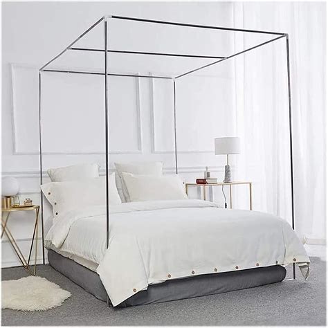 Buy QUALITY MERCHANT Mosquito Net Frame Canopy Bed Frame, Stainless ...