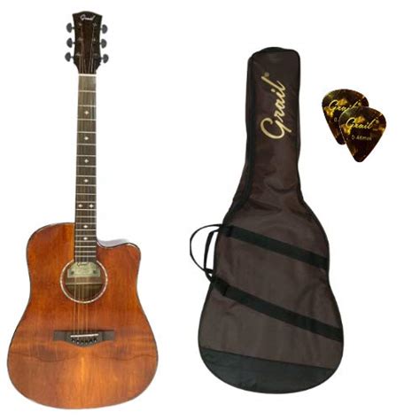 Grail D500C Solid Top Acoustic Guitar - Performance Edition : Amazon.in ...