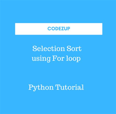 Sorting a List in Python Using for Loop 的图像结果