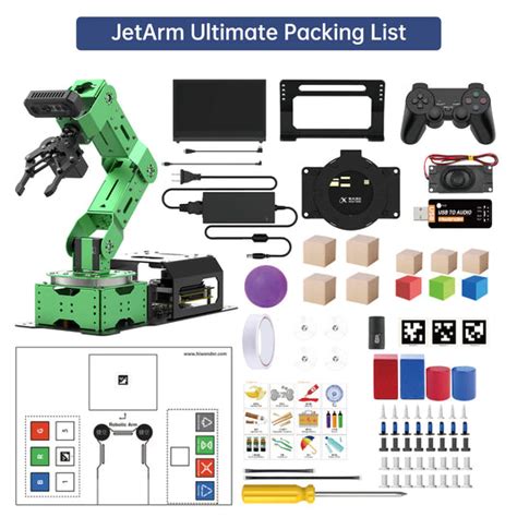 JetArm JETSON NANO Robot Arm ROS – ThinkRobotics.com