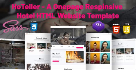 Image result for Hotels Website HTML Code