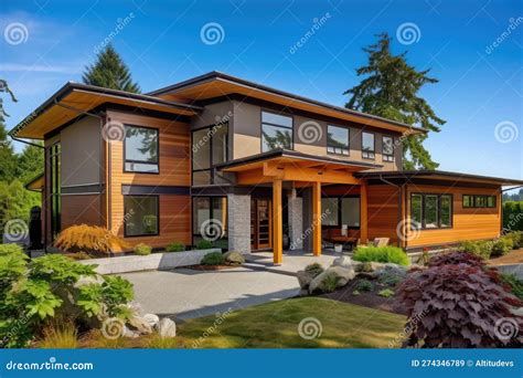 Modern Craftsman House Exterior Siding