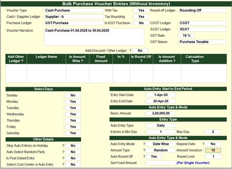 Advanced Auto Random Bulk Voucher Entries Module - Best Addon for ...