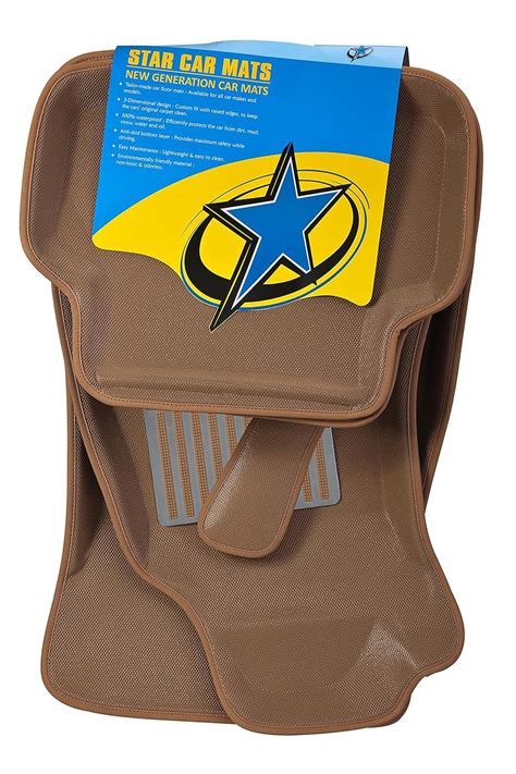 Star Car Mats Eco Beige 3D Floor Mat for Honda City Zxi-2nd Gen/iVTEC ...