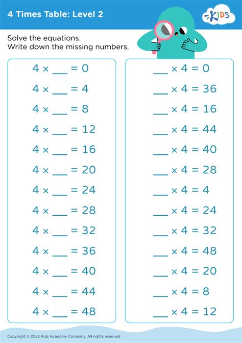 Image result for Times Table Worksheets Printable