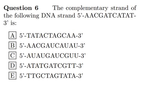 How to List the Complementary Non-Coding DNA Sequence 的图像结果