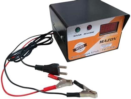 Mazon_12V Battery Charger, 7Ah to 40Ah Range, Digital Display, SMPS ...