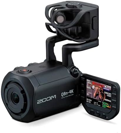 Zoom Q8n-4k Handy Video Recorder, 4k UHD Video, Stereo Microphones Plus ...