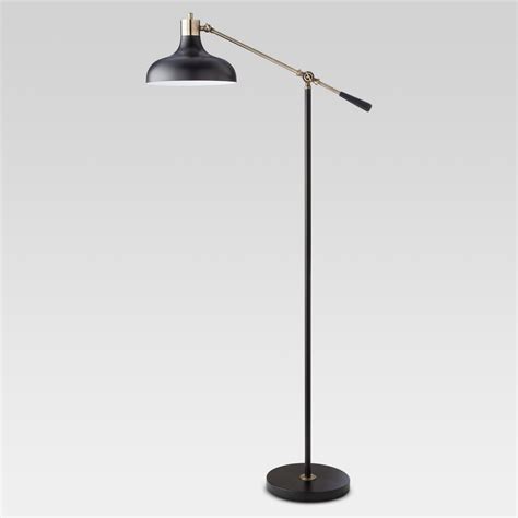 Crosby Schoolhouse Floor Lamp Black - Threshold 1 ct | Shipt