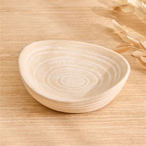 Buy Oyster Tessera Ceramic Fluid Decorative Bowl from Home Centre at ...