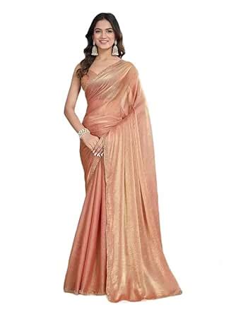 Buy Apsara Fendy Chiffon Saree with Handwork Beads & Rich Border at ...