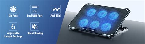 Ant Esports NC230 RGB Gaming Notebook Cooler, 10" - 17" + Gaming Laptop ...