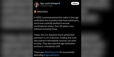 La. lawmaker who authored state’s porn age verification law reacts to ...