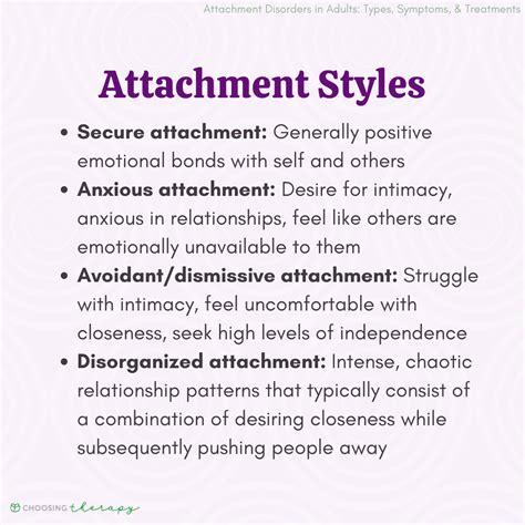Attachment Disorders in Adults: Types, Symptoms, & Treatments