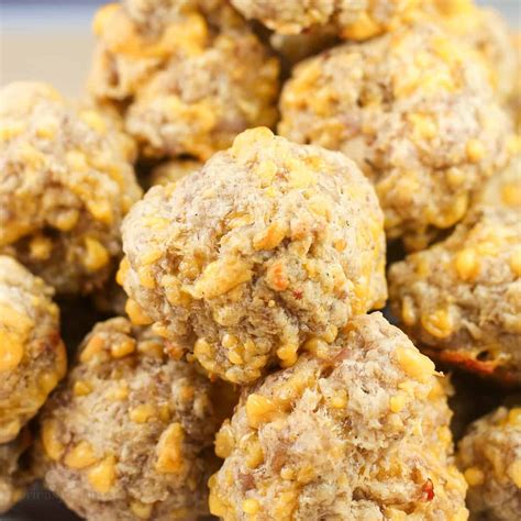 3 Ingredient Bisquick Sausage Balls - Erica's Recipes