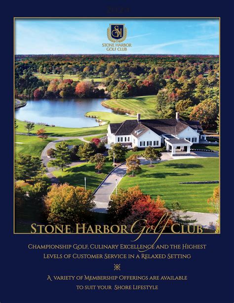 Stone Harbor Membership Categories by Heritage Golf Group - Issuu