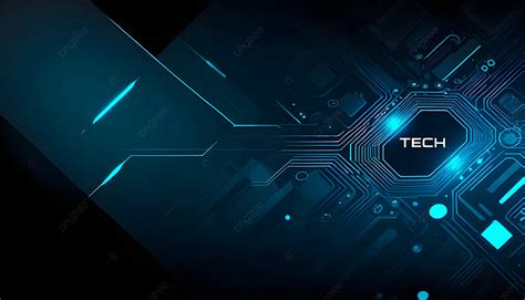 Dark Blue Tech Background 的图像结果