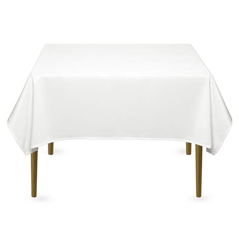 white table cloth
