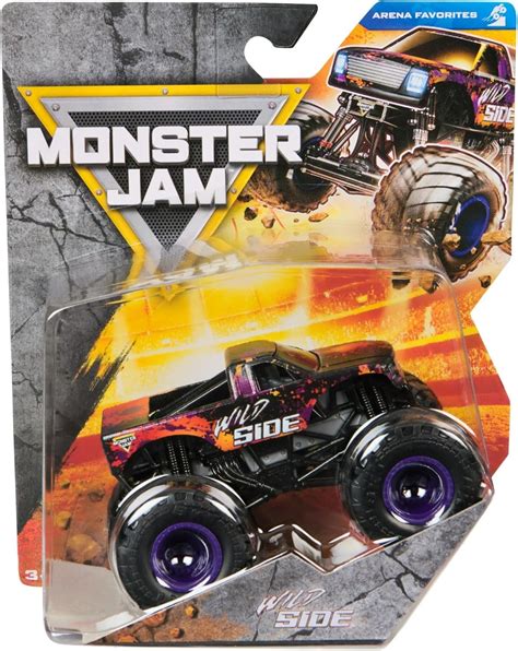 Monster Jam 2025 Official 1:64 Diecast Truck Series 44 Arena Favorites Wild Side : Amazon.ca ...