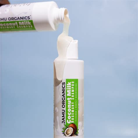 Coconut Milk and Rosemary Shampoo - Jamu Organics