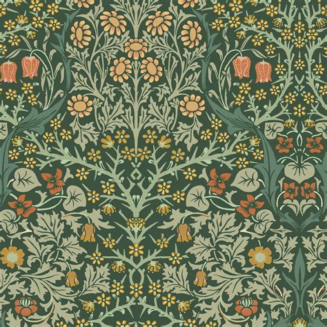 William Morris Like Wallpaper William Morris Wallpaper Sample With