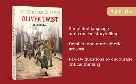 Oliver Twist : Illustrated Abridged Children Classics English Novel ...