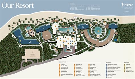 Resort Map | Haven Riviera Cancun | Cancun, Mexico