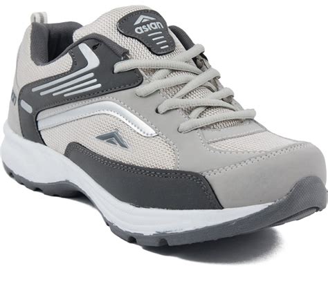 Asian running shoes For Men - Buy Grey Color Asian running shoes For ...
